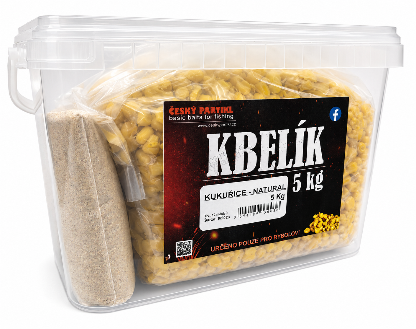 Vařená kukuřice MED 5kg kbelík + DÁREK