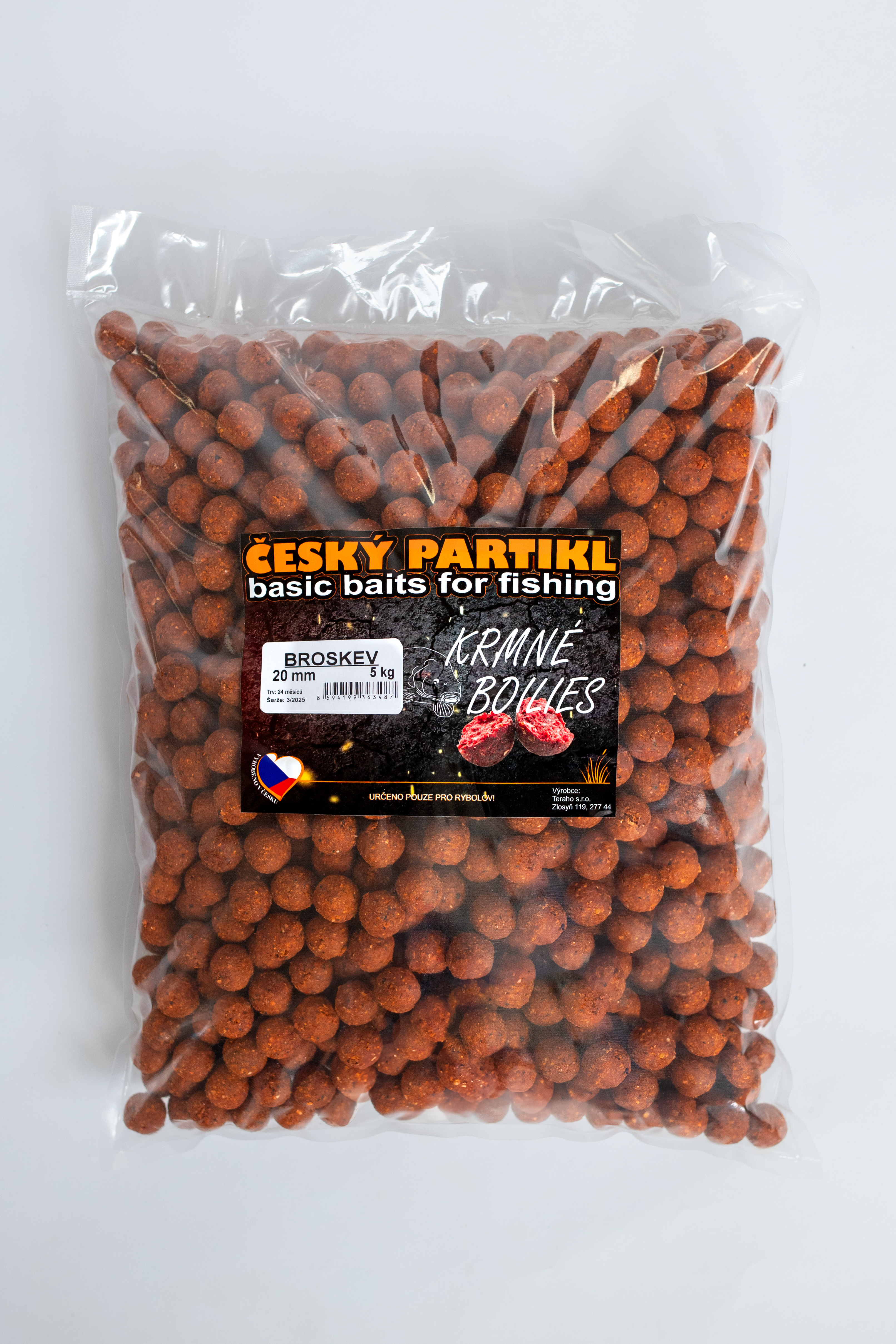 Krmné boilies 5 kg - BROSKEV