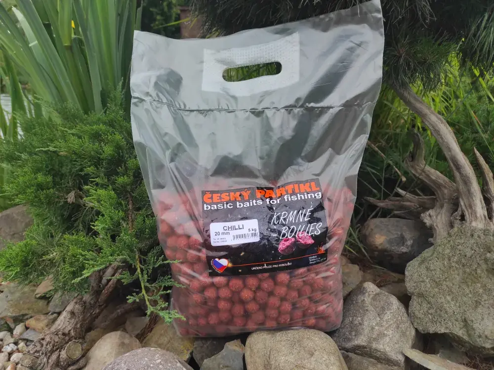 Krmné boilies 5 kg - CHILLI