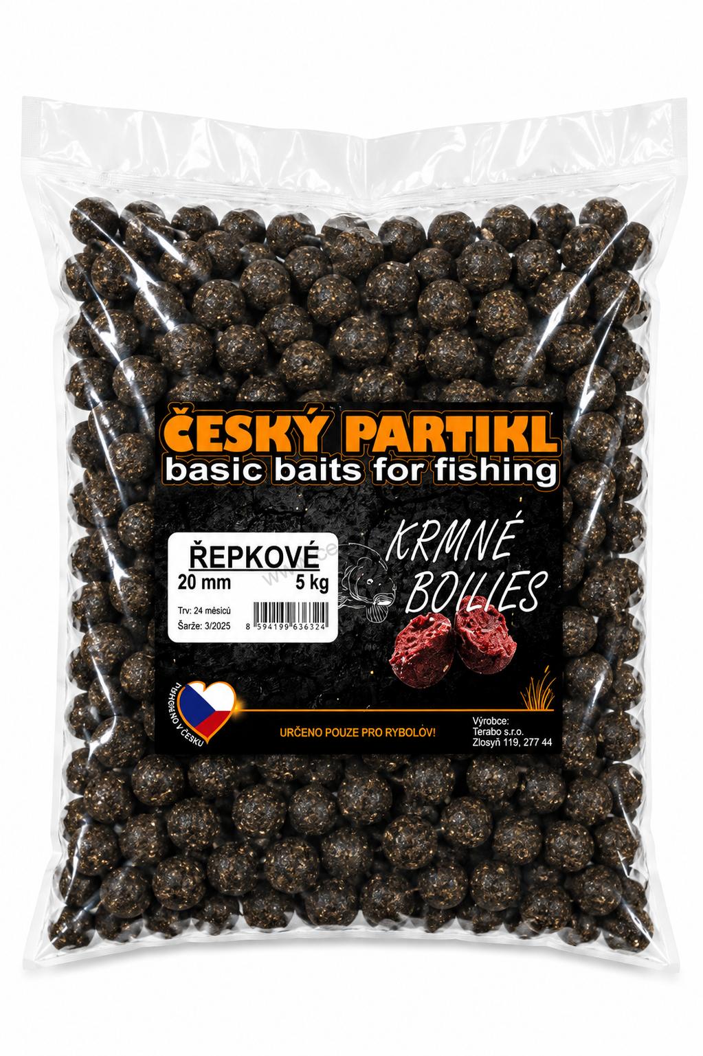 Krmné boilies 5 kg - ŘEPKOVÉ
