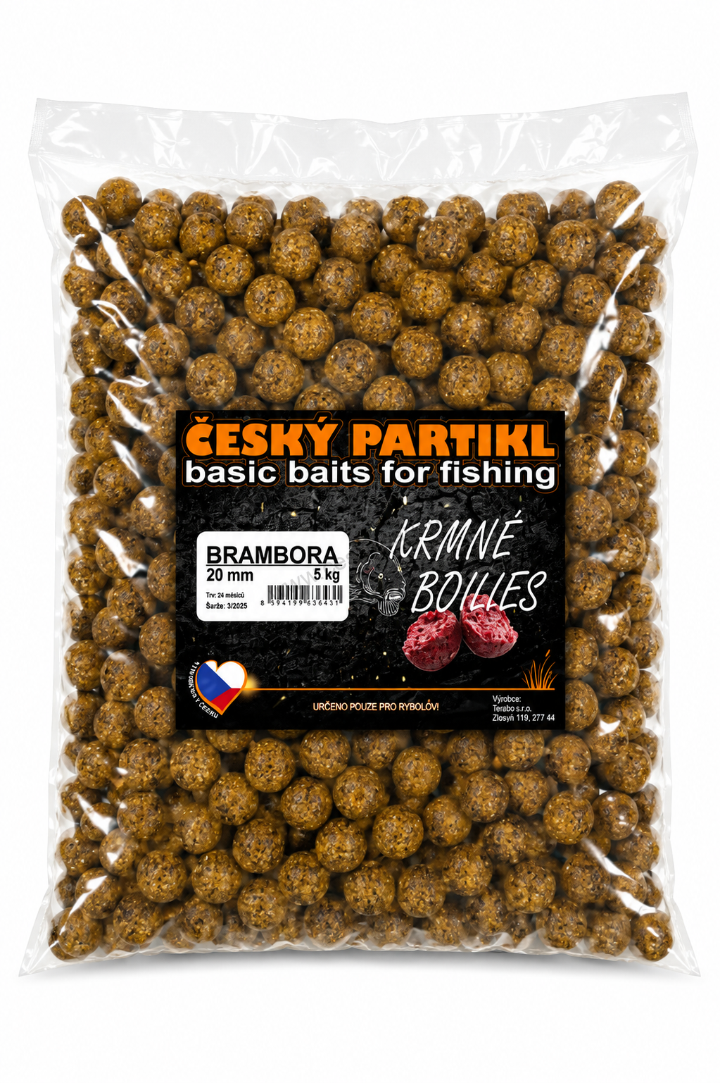 Krmné boilies 5 kg - BRAMBORA