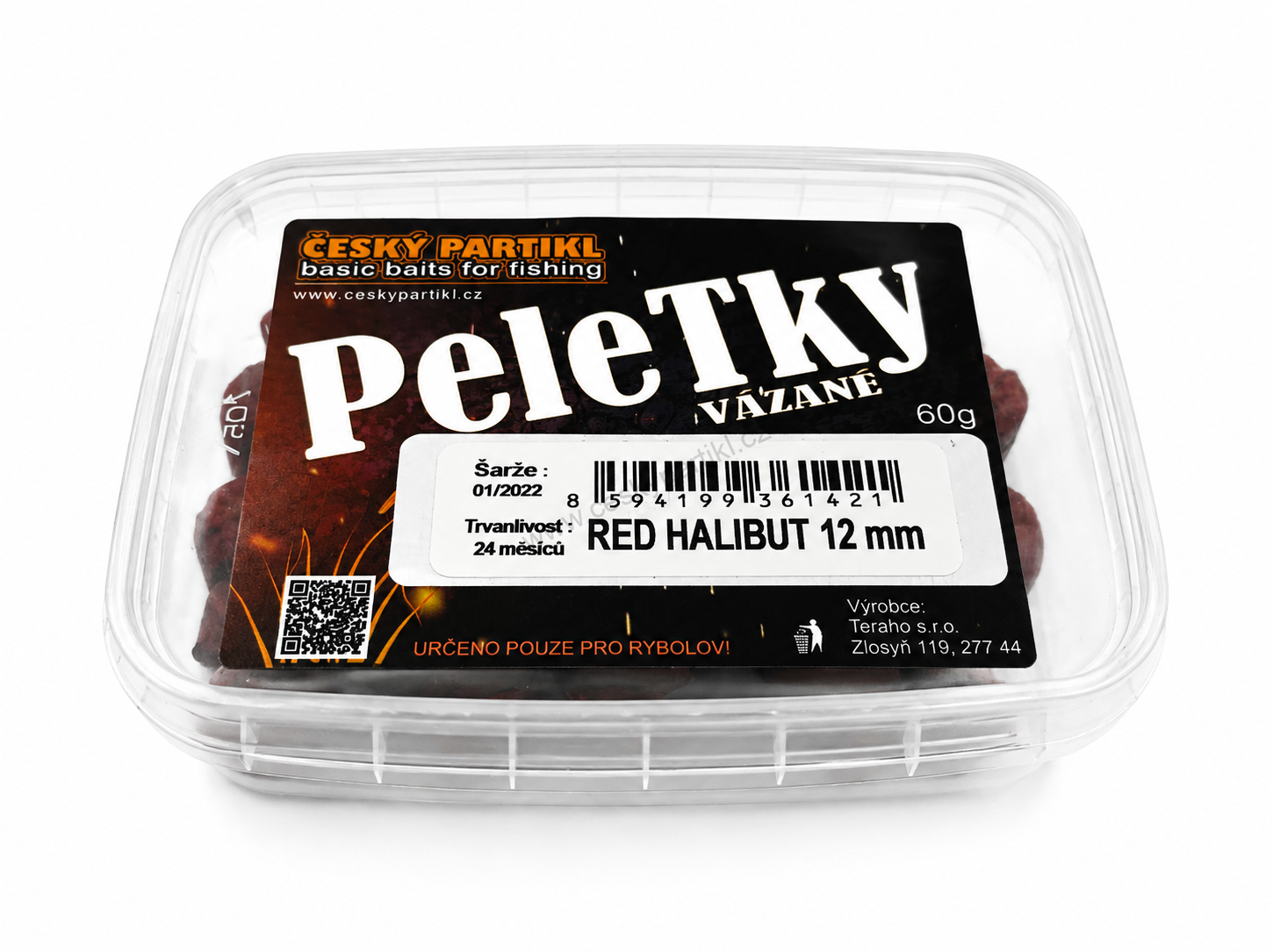 Peletky vázané 60 gr - RED HALIBUT