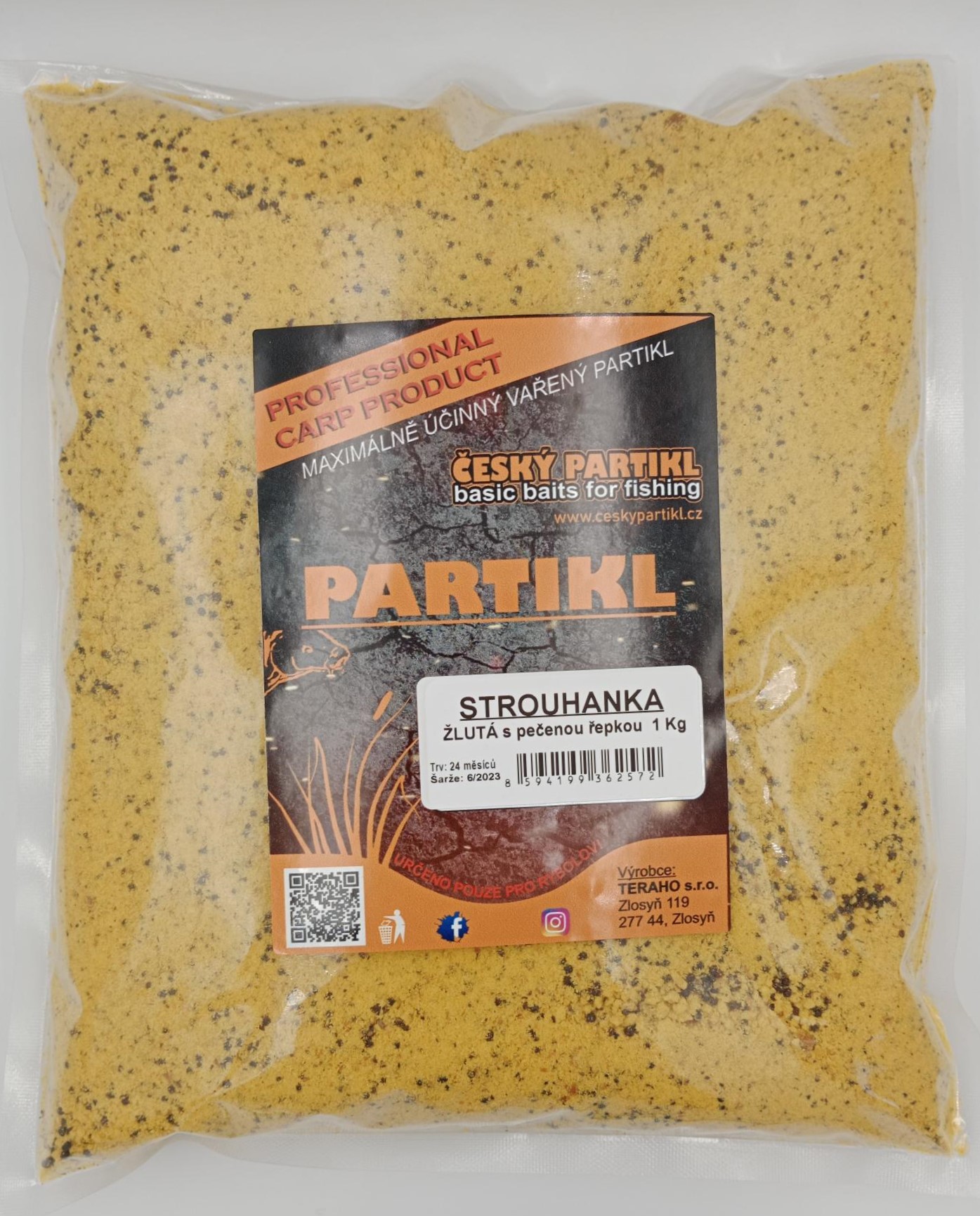 Strouhanka 1 kg - ŽLUTÁ s pečenou řepkou