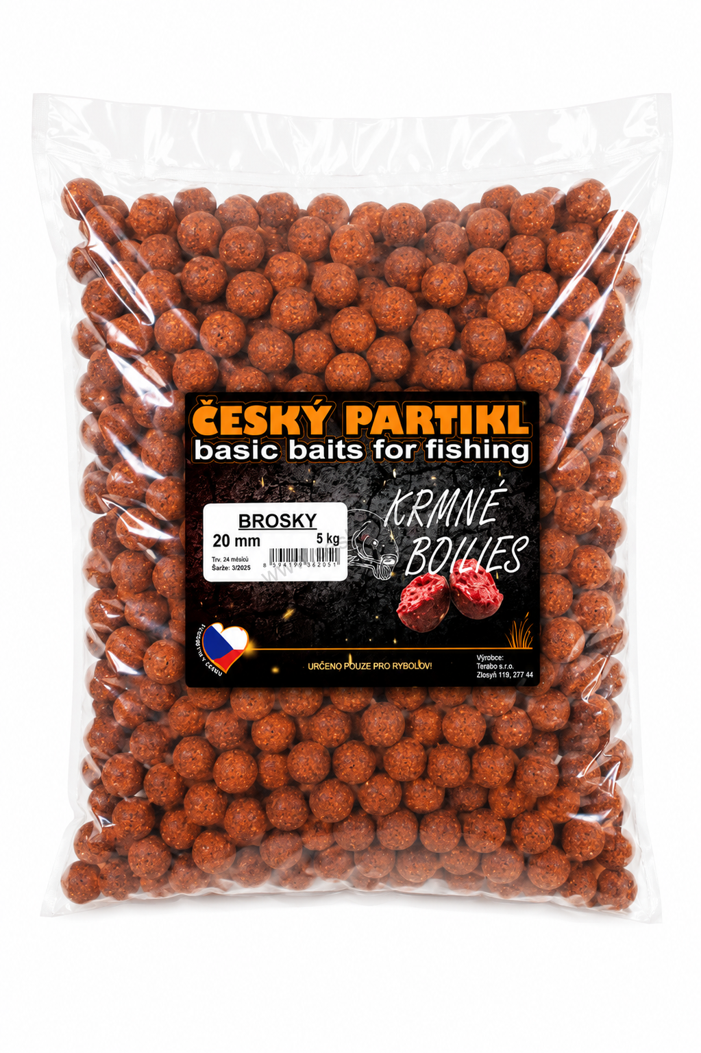 Krmné boilies 5 kg - BROSKEV