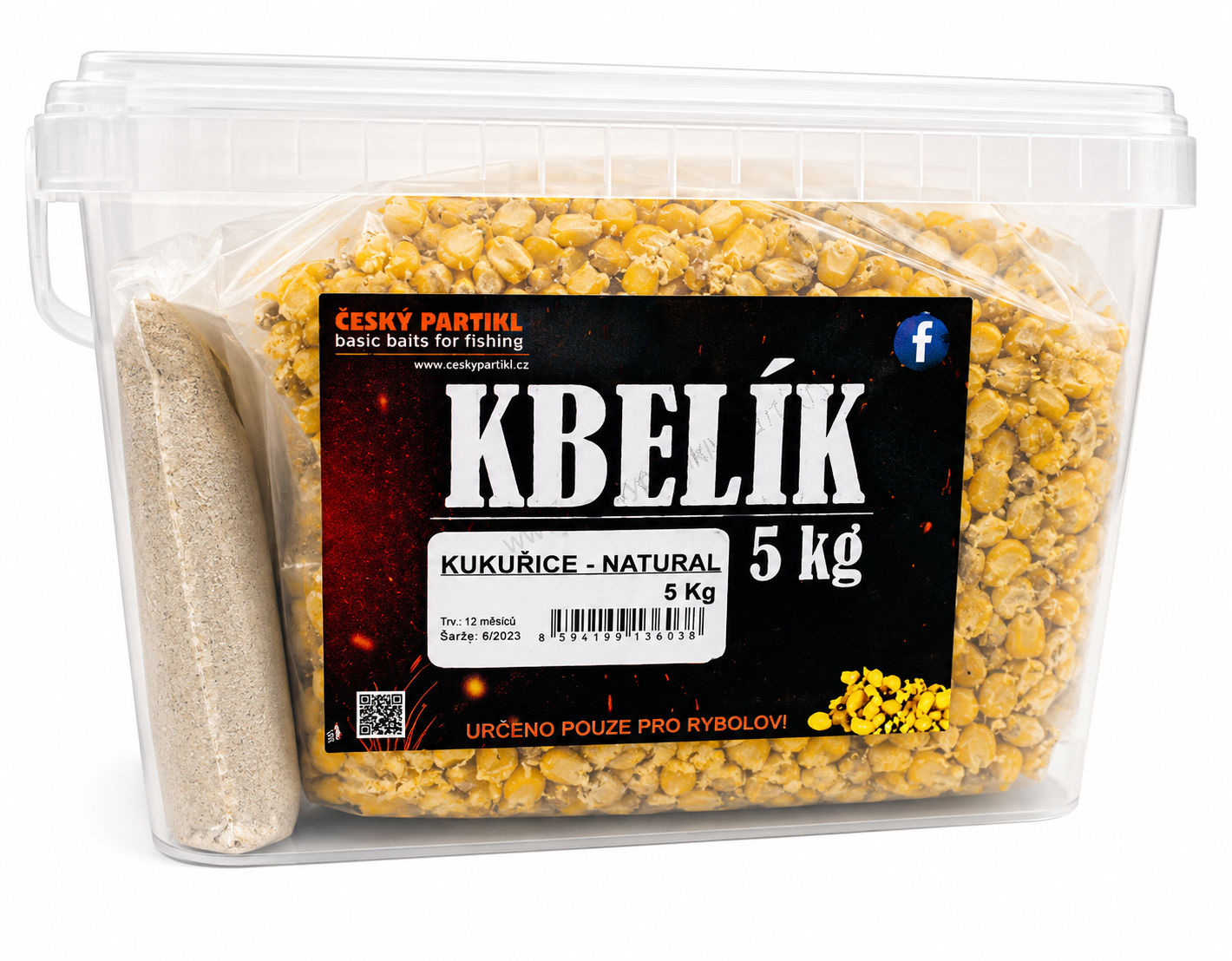 Vařená kukuřice VANILKA 5 kg kbelík + DÁREK