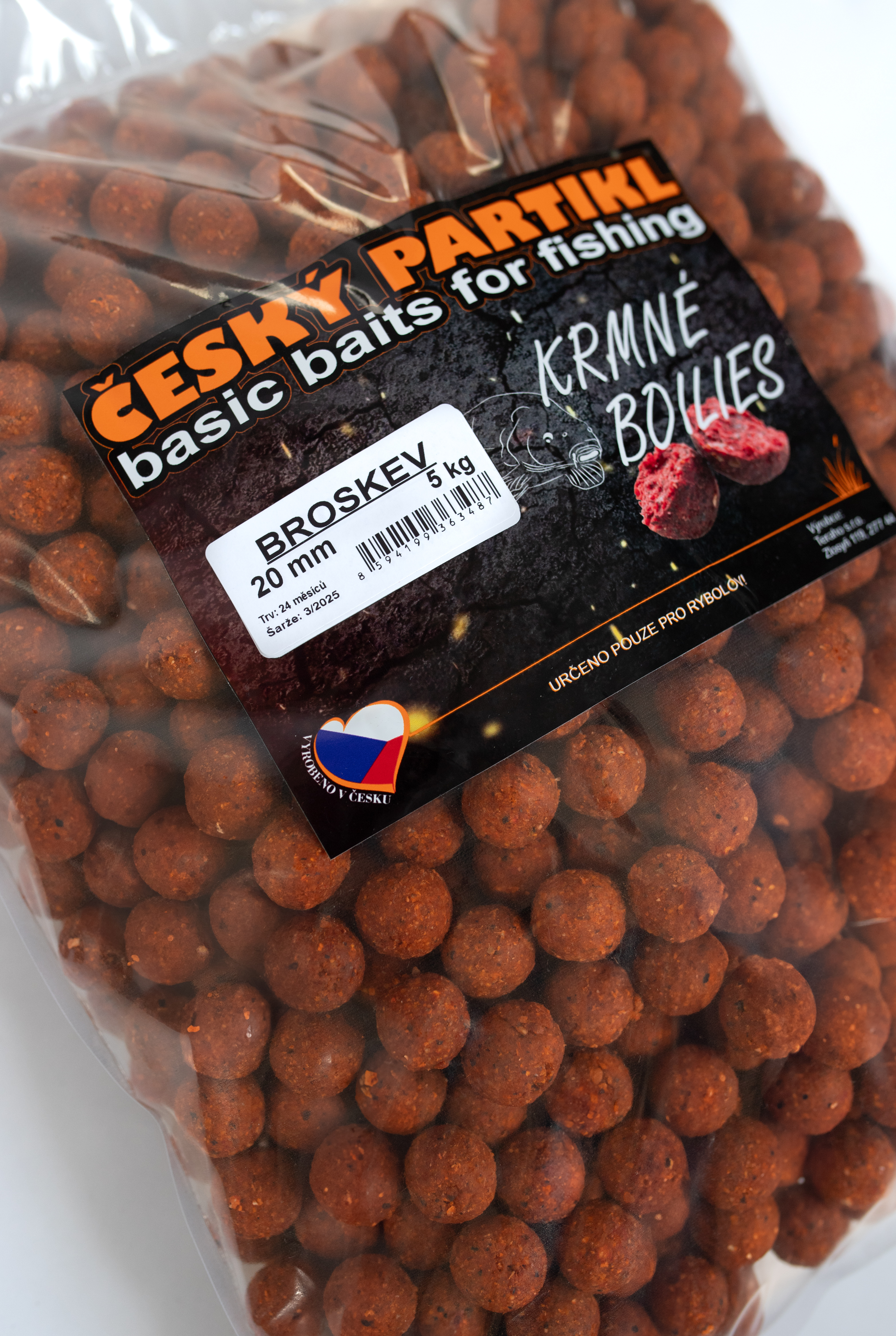 Krmné boilies 5 kg - BROSKEV