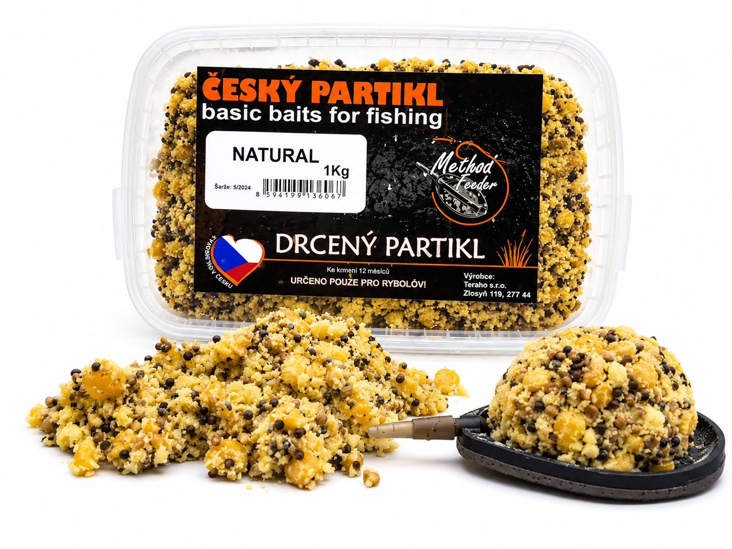 Partikl vařený DRCENÝ - VANILKA/ ANANAS