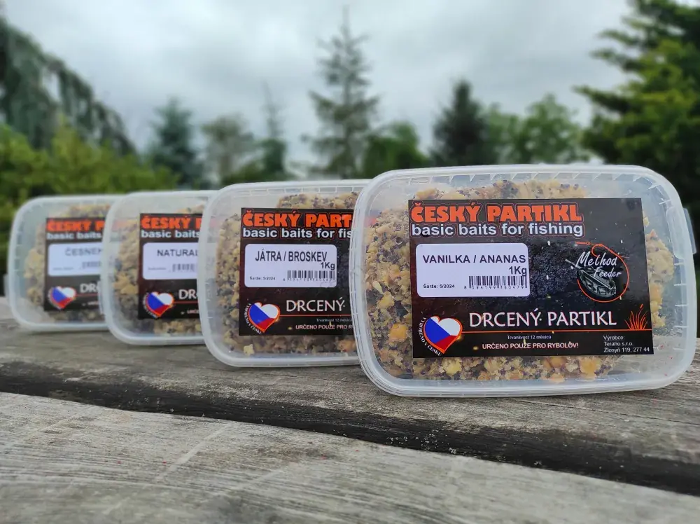 Partikl vařený DRCENÝ - NATURAL