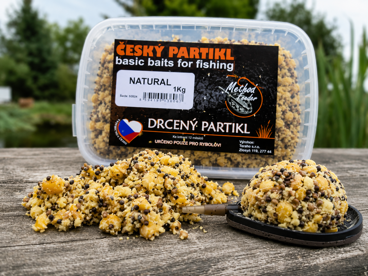 Partikl vařený DRCENÝ - VANILKA/ ANANAS
