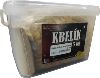 Vařená kukuřice NATURAL 5 kg kbelík + DÁREK