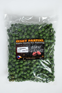 Krmné boilies 5 kg - ČESNEK