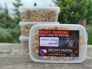 Partikl vařený DRCENÝ - VANILKA/ ANANAS