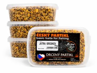Partikl vařený DRCENÝ - NATURAL