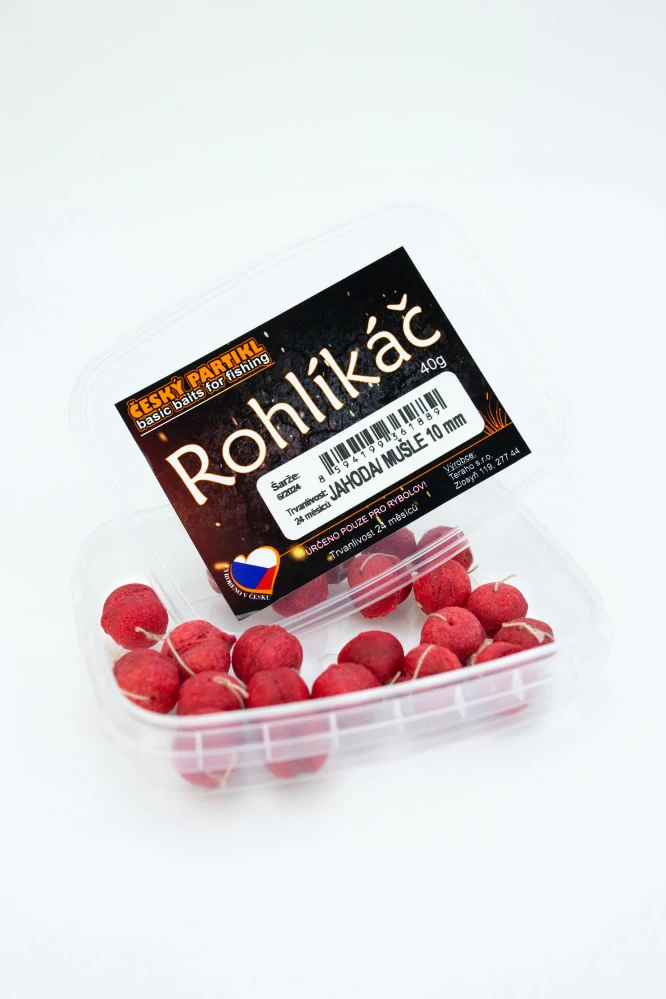 Rohlíkáč 40 gr - JAHODA/ MUŠLE