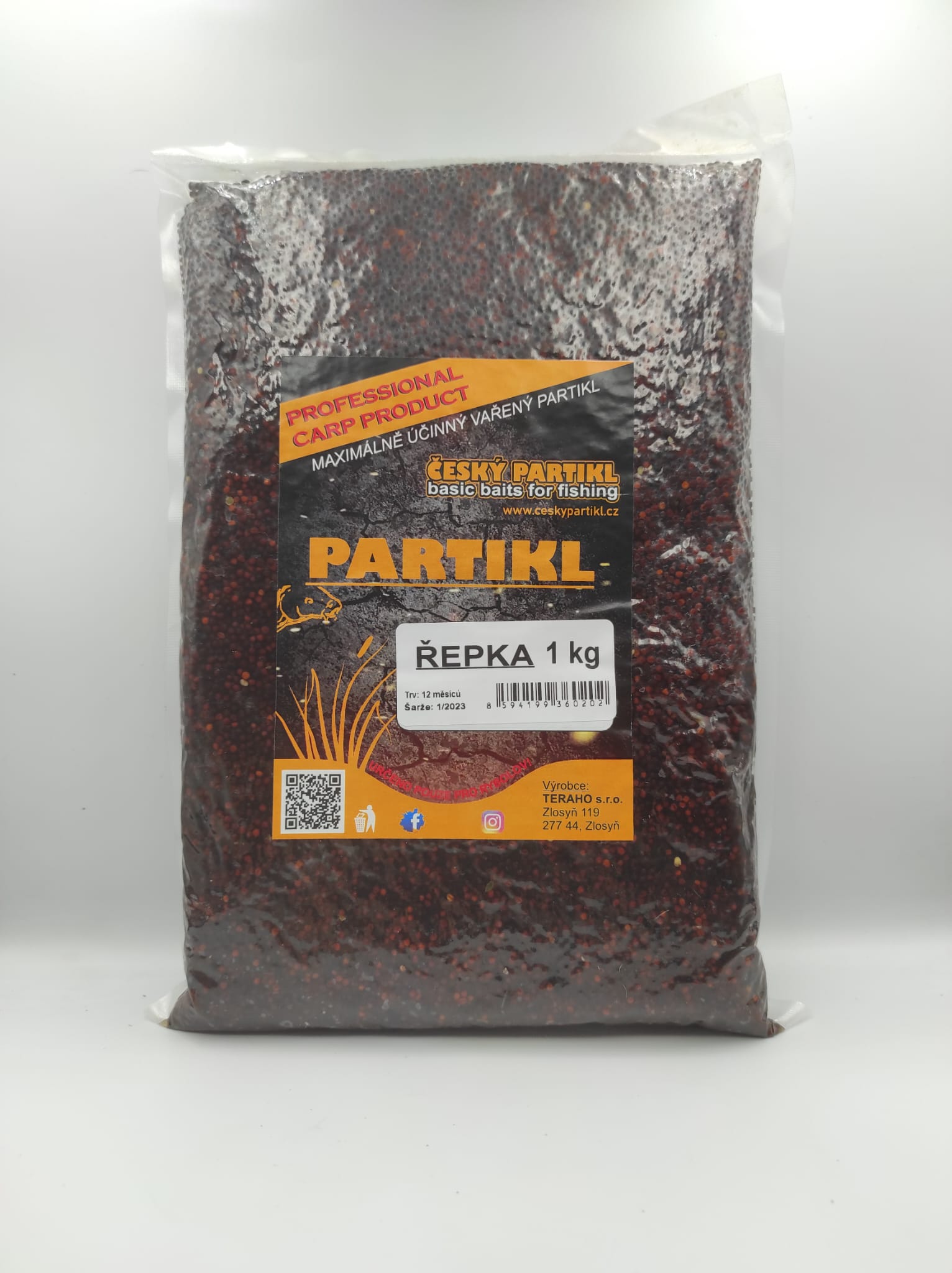 Partikl vařený - ŘEPKA 3 kg
