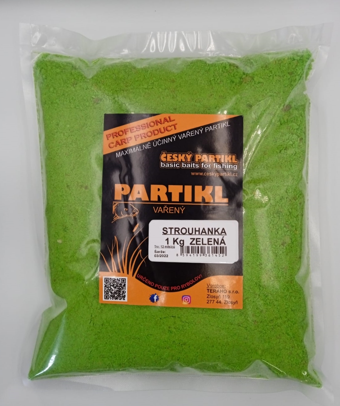 Strouhanka 1 kg - ZELENÁ