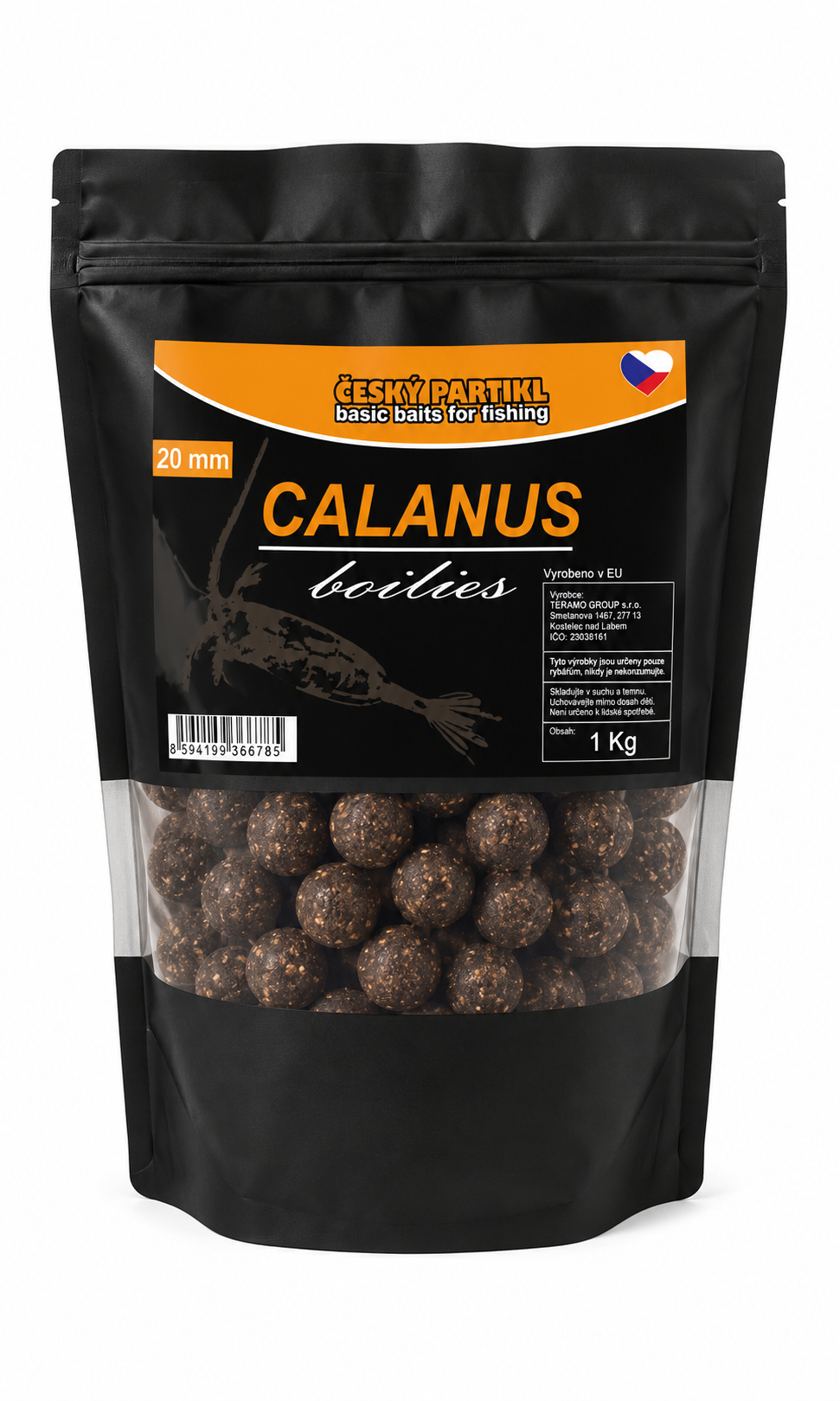 Chytací boilies 1 kg - CALANUS 20 mm